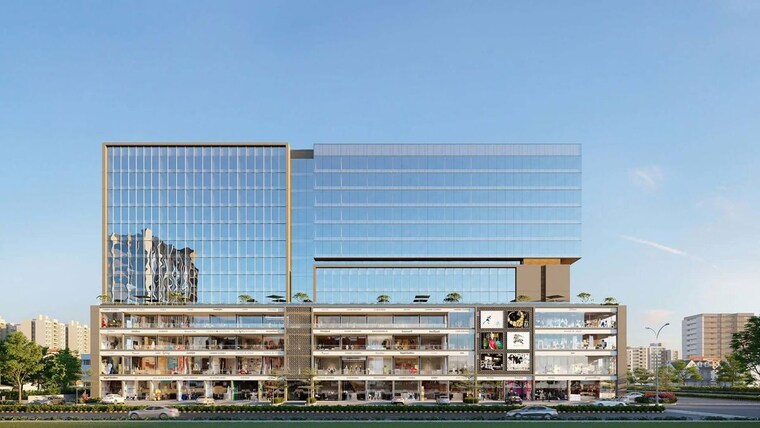 Exterior View, shyamal Commercial Office Space 1131 Sq.Ft. In Shyamal Ahmedabad 10042225