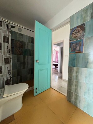 Bathroom in 3 BHK Apartment at Hiranandani Gardens Lake Castle, Powai – for Sale