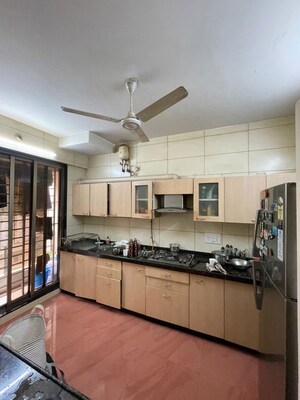 Kitchen in 3 BHK Apartment at Anand Ashram, Khar West – for Rent