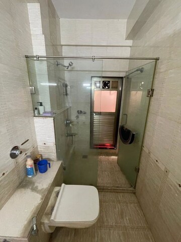 Bathroom in 3 BHK Apartment at Anand Ashram, Khar West – for Rent