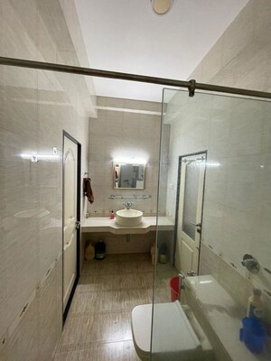 Bathroom in 3 BHK Apartment at Anand Ashram, Khar West – for Rent