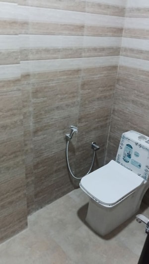Bathroom in 1 BHK Builder Floor at Chattarpur – for Rent