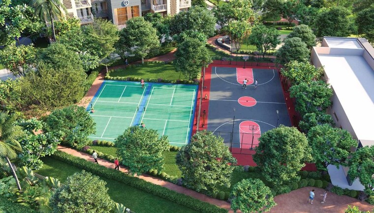 Garden, ashiana-aaroham 3 Bedroom 1342 Sq.Ft. Apartment In Sector 80 Gurgaon 10042261