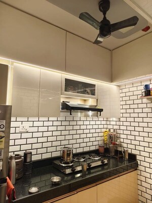 Kitchen in 1 BHK Apartment at Runwal Gardens, Dombivli East – for Sale