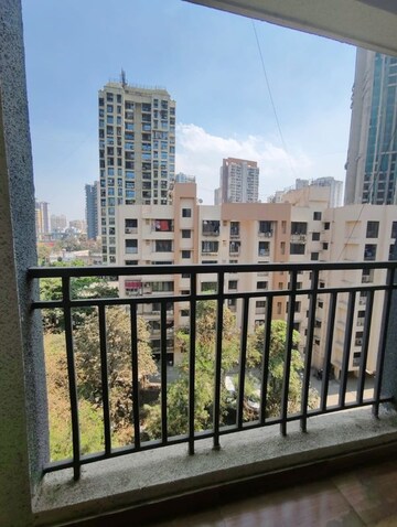 Balcony in 1 BHK Apartment at K M Horizon Palms III, Owale – for Rent