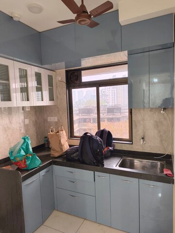 Kitchen in 1 BHK Apartment at Chandak 34 Park Estate D Wing, Goregaon West – for Rent