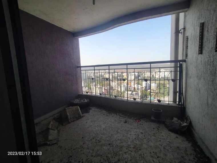 Balcony, nanded 3 Bedroom 1200 Sq.Ft. Apartment In Nanded Pune 10042393