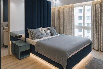 Bedroom in 2 BHK Apartment at Arihant Tower, Parel – for Sale