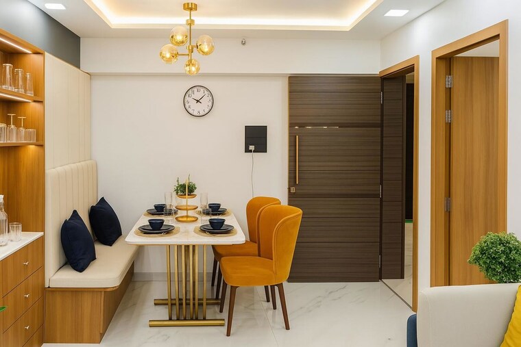 Living Room, arihant-tower 2 Bedroom 650 Sq.Ft. Apartment In Parel Mumbai 10042413