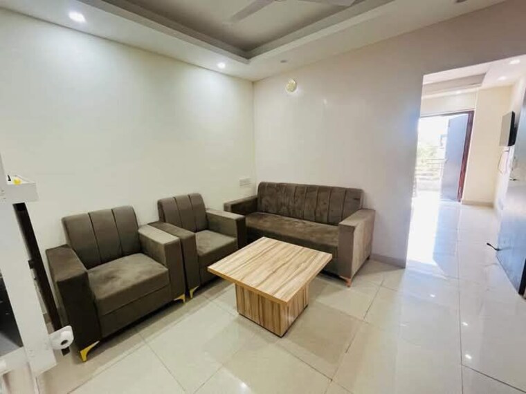 Living Room, ambience-mall 1 Bedroom 645 Sq.Ft. Builder Floor In Sector 24 Gurgaon 10042436