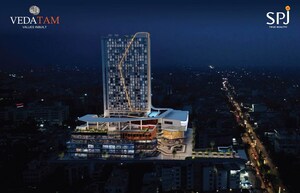  Shop – Exterior View View at SPJ Vedatam, Sector 14 - for Sale