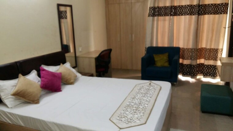Bedroom, supertech-ecociti 1 RK 425 Sq.Ft. Apartment In Sector 137 Noida 10042466