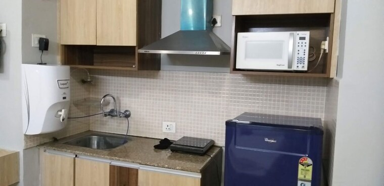 Kitchen, supertech-ecociti 1 RK 425 Sq.Ft. Apartment In Sector 137 Noida 10042466