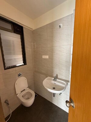 Bathroom in 2.5 BHK Apartment at Chandak 34 Park Estate, Goregaon West – for Rent
