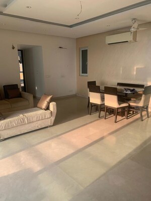 Living Room in 4 BHK Apartment at DB Woods, Goregaon East – for Rent