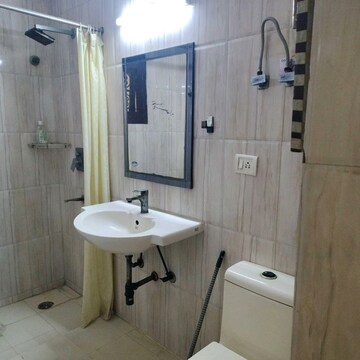 Bathroom in 3 BHK Apartment at Parsvnath Prestige, Sector 93a – for Rent