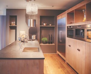 Kitchen in 2 BHK Apartment at Ruparel Iris, Matunga West – for Sale