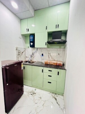 Kitchen in Studio Builder Floor at Sector 38 – for Rent