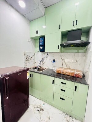 Kitchen in Studio Builder Floor at Sector 38 – for Rent