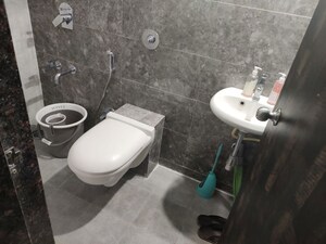 Bathroom in 2 BHK Apartment at Mont Vert Blue Bells, Pashan – for Rent