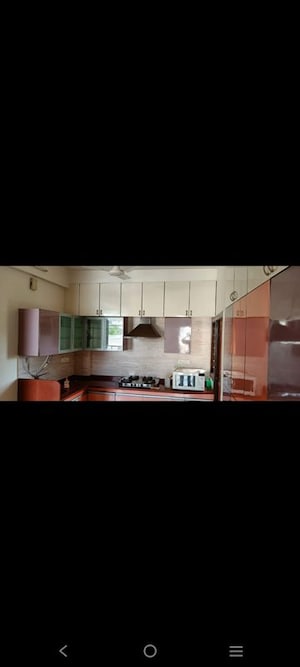 Kitchen in 3 BHK Apartment at Shilp One , Shilaj – for Rent