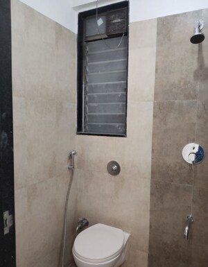 Bathroom in 1 BHK Apartment at Chandak Next, Borivali East – for Rent