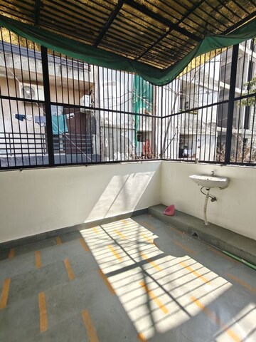 Balcony in 2 BHK Builder Floor at Ansal Sushant Lok I, Sector 43 – for Rent