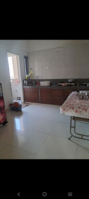 Kitchen in 3 BHK Apartment at Shafalya Aurum Legacy, Sola – for Rent