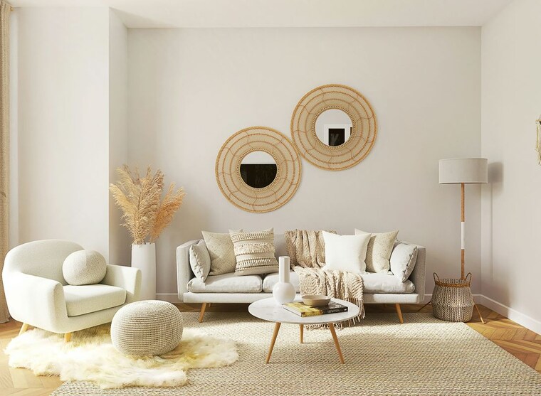 Living Room, shalimar bagh 3 Bedroom 1500 Sq.Ft. Builder Floor In Shalimar Bagh Delhi 10042701