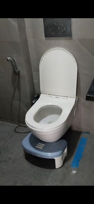 Bathroom in 2 BHK Apartment at Veena Smart Homes, Kandivali West – for Rent