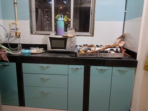 Kitchen in 1 BHK Apartment at Sunrise Tower Goregaon, Goregaon West – for Sale