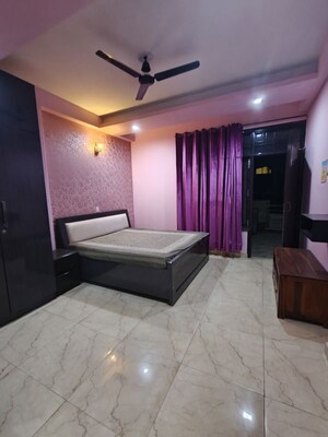 Living Room in 3 BHK Builder Floor at Ansal Time Square, Sector 43 – for Rent