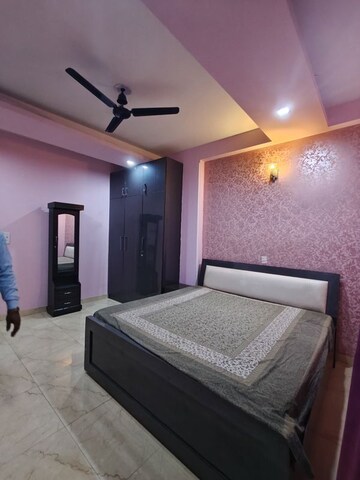 Bedroom in 3 BHK Builder Floor at Ansal Time Square, Sector 43 – for Rent