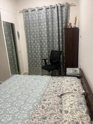 Bedroom in 3 BHK Builder Floor at Ansal Sushant Lok I, Sector 43 – for Rent