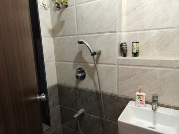 Attached Bathroom in 1 BHK Apartment at Sethia Kalpavruksh Heights, Kandivali West – for Rent