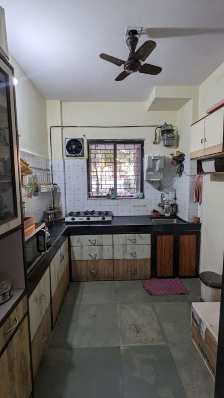 Kitchen, flower-valley-complex 2 Bedroom 700 Sq.Ft. Apartment In Khopat Thane 9879468