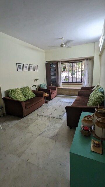 Living Room in 2 BHK Apartment at Flower Valley Complex, Khopat – for Rent