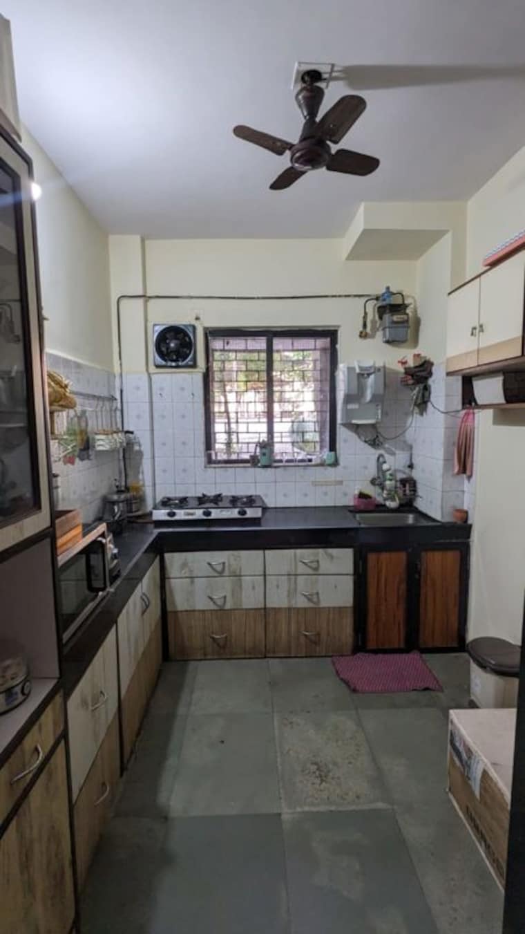 Kitchen, flower-valley-complex 2 Bedroom 700 Sq.Ft. Apartment In Khopat Thane 9879373