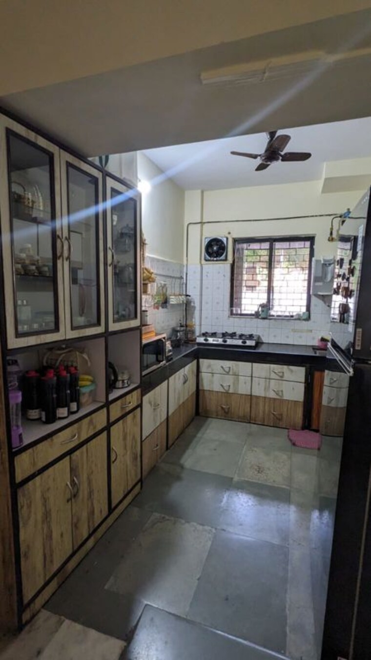 Kitchen, flower-valley-complex 2 Bedroom 700 Sq.Ft. Apartment In Khopat Thane 9879326