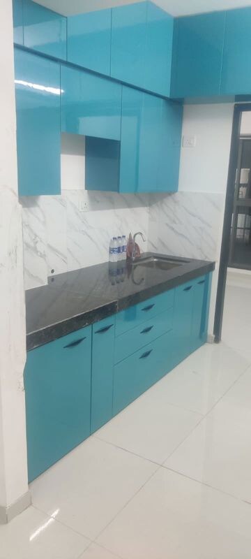 Kitchen in 1 RK Apartment at UK Iridium, Kandivali East – for Rent