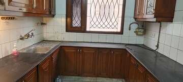 Kitchen in 3 BHK Builder Floor at Kalkaji – for Rent