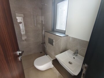 Bathroom in 1.5 BHK Apartment at Piramal Revanta Tower 3 and 4, Mulund West – for Rent