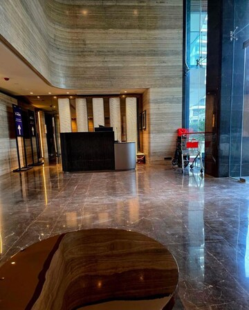 Building Lobby in 3 BHK Apartment at Kalpataru Magnus, Bandra East – for Rent