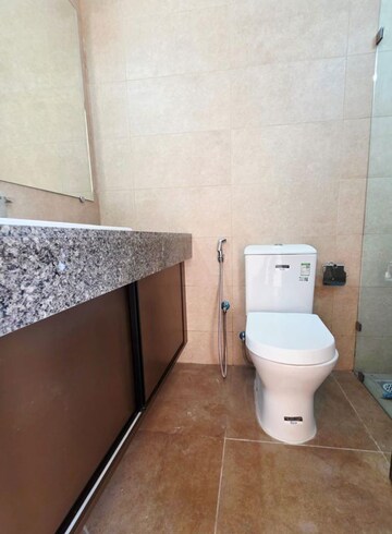 Bathroom in 3 BHK Apartment at Kalpataru Magnus, Bandra East – for Rent