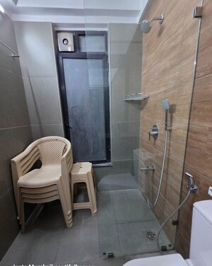 Bathroom in 3 BHK Apartment at Kalpataru Magnus, Bandra East – for Rent