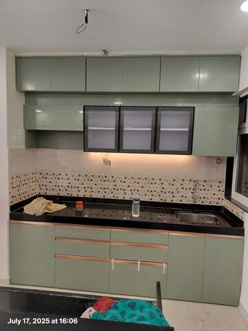 Kitchen in 2 BHK Apartment at Mahavir Square, Manpada – for Rent