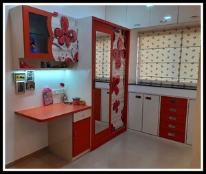 Kitchen in 3 BHK Apartment at Pooja Apartment Erandwane, Erandwane – for Rent