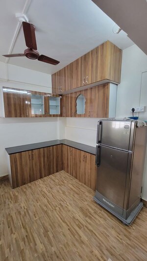 Kitchen in 1 BHK Apartment at Dahanukar Apartments, Kothrud – for Rent