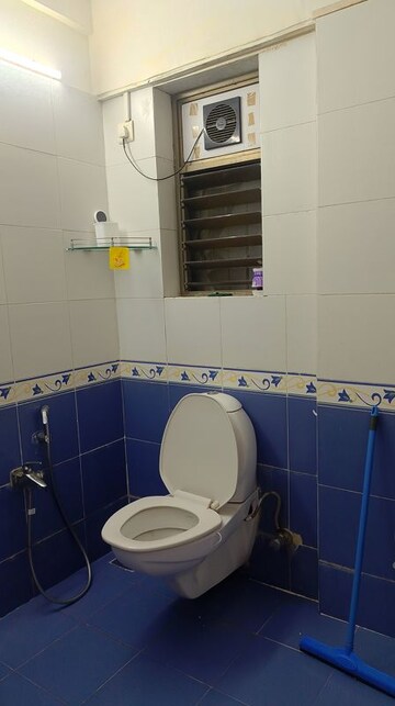 Bathroom in 2 BHK Apartment at Ajmera Bhakti Park, Bhakti Park – for Rent