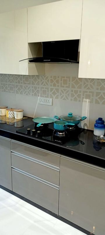 Kitchen in 1 RK Apartment at Ornate Serenity, Naigaon East – for Sale